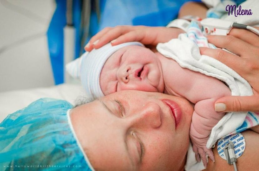 Da tiếp da ngay sau khi sinh mang lại nhiều lợi ích cho trẻ sơ sinh